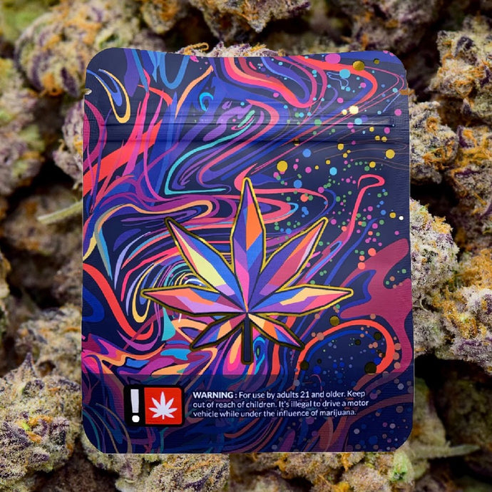 Crafting Cannabis Brilliance: The Art of Flexo Printing on Mylar Bags with Creative Labz