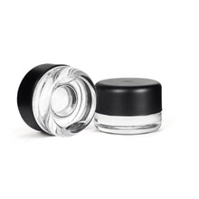 Load image into Gallery viewer, 5mL CLEAR Glass Jar | Child Resistant Concentrate Container