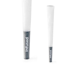 Load image into Gallery viewer, INFUSED Black Crutch | Refined White 109mm Pre-Roll Cones | 1 Gram Kingsize