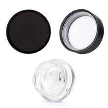 Load image into Gallery viewer, 7mL CLEAR Glass Jar | Child Resistant Concentrate Container