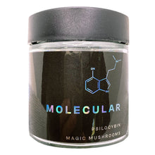 Load image into Gallery viewer, MOLECULAR | 3.5g Clear Glass Jars | Child Resistant | Magic Mushroom 8th Packaging
