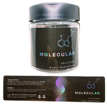 Load image into Gallery viewer, MOLECULAR | Microdose | 4oz Clear Plastic Jars | Child Resistant | Magic Mushroom Packaging