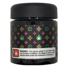 Load image into Gallery viewer, ELEVATED | 3.5g Black Plastic Jars | Child Resistant 8th Packaging