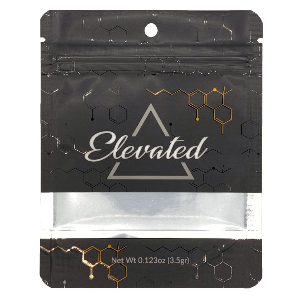 3.5g Mylar Bags | Resealable 8th Bag Packaging | ELEVATED