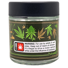 Load image into Gallery viewer, NIGHT OWL | 3.5g Clear Glass Jars | Child Resistant 8th Packaging