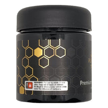 Load image into Gallery viewer, PURE NECTAR | 3.5g Black Plastic Jars | Child Resistant 8th Packaging