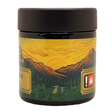 Load image into Gallery viewer, TREE | 3.5g Black Glass Jars | Child Resistant 8th Packaging