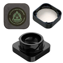 Load image into Gallery viewer, TRUTH | 5mL Cube Black Glass Jar | Child Resistant Concentrate Container