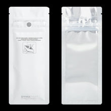 Load image into Gallery viewer, WHITE/CLEAR | Disposable Packaging Bags | Child Resistant | Resealable Mylar Bag  | 3"x7.20"