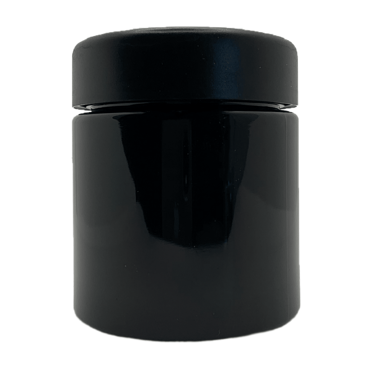 3.5g Black Plastic Jars | Child Resistant 8th Packaging | 4oz. Jar