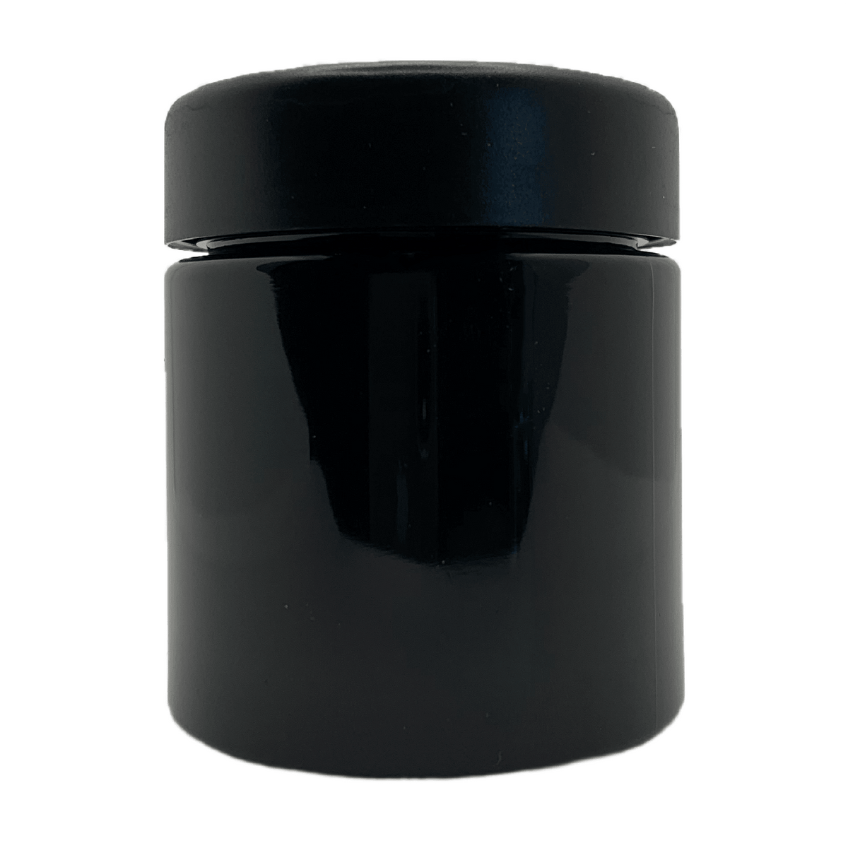Custom label plastic spice jars bulk with black caps, Herbs and