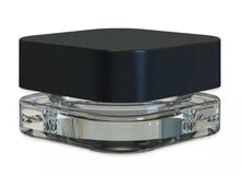 Load image into Gallery viewer, Clear 5mL Glass Cube Jar Childproof Lid
