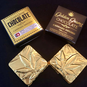 GOLDEN GRAMZ Chocolate Bar Packaging Kit (Boxes Foil & Molds)