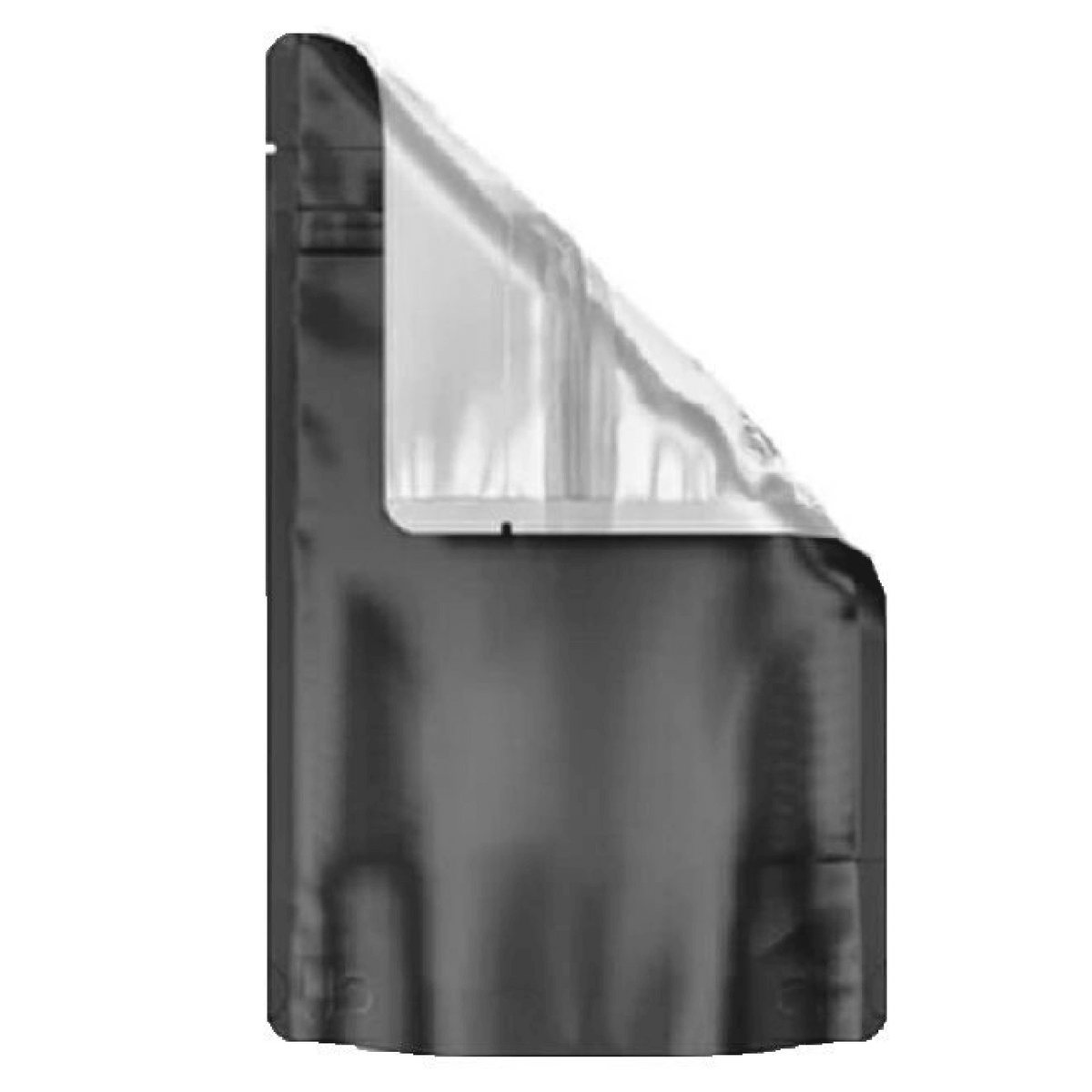 One Pound Matte Black Barrier Bags