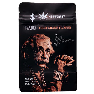 TRAPOLOGY | 3.5g Mylar Bags | Resealable 8th Barrier Bag Packaging 3.5 Gram