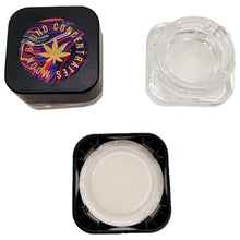 Load image into Gallery viewer, MOON BOUND | 5mL Cube Clear Glass Jar | Child Resistant Concentrate Container