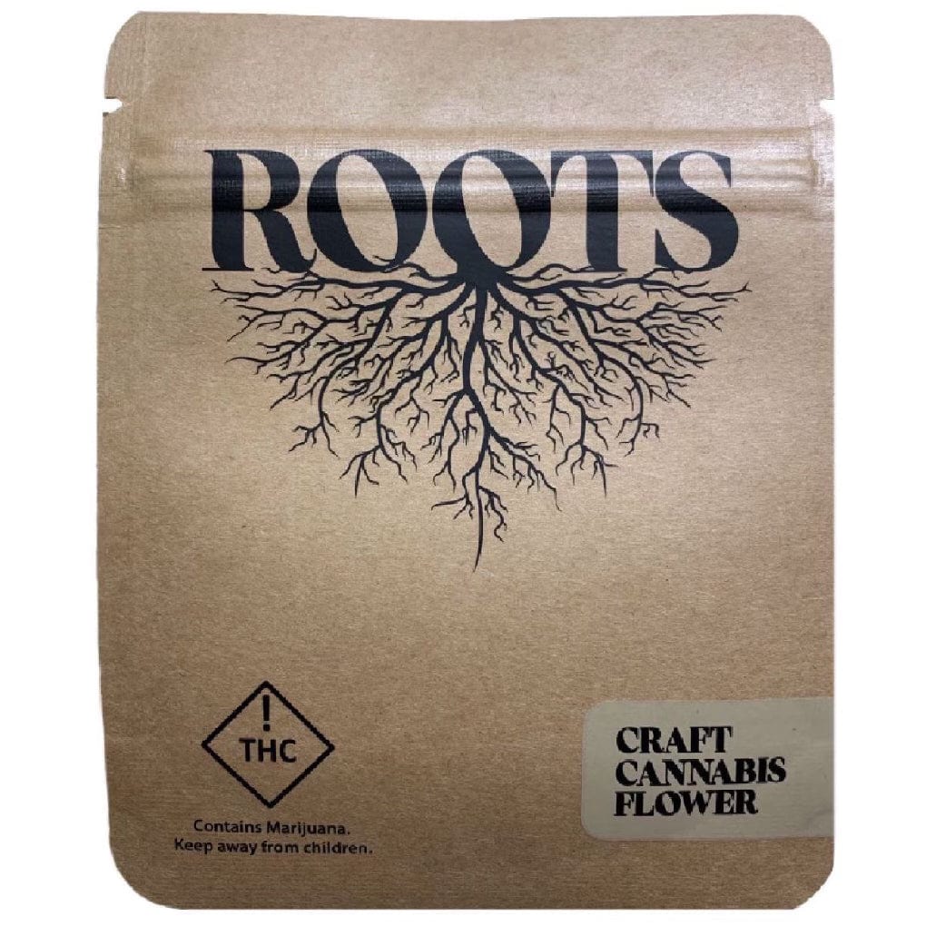 3.5g Mylar Bags | Resealable 8th Bag Packaging | ROOTS – Creative
