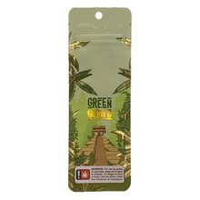 Load image into Gallery viewer, GREEN GOLD | Disposable Packaging Bags | Resealable Barrier Mylar Bag  | 2.25&quot; x 6.7&quot;