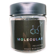 Load image into Gallery viewer, MOLECULAR | 3.5g Clear Plastic Jars | Child Resistant | Magic Mushroom 8th Packaging