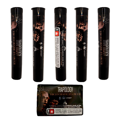 TRAPOLOGY | Pre-Roll Packaging | Doob Tube 116 mm With Label