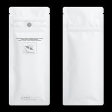 Load image into Gallery viewer, WHITE | Disposable Packaging Bags | Child Resistant | Resealable Mylar Bag  | 3&quot;x7.20&quot;