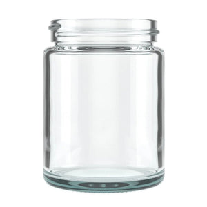 7g Clear Glass Jars | Child Resistant Quarter Packaging | 4oz. Jar