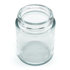 7g Clear Glass Jars | Child Resistant Quarter Packaging | 4oz. Jar