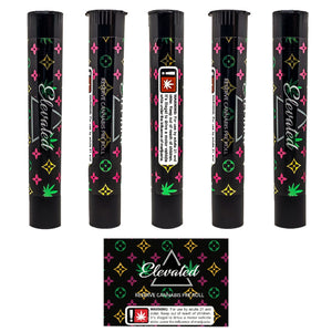 ELEVATED | Pre-Roll Packaging | Doob Tube 116 mm With Label