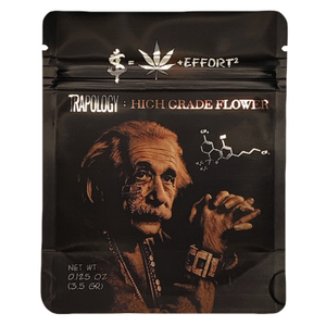 TRAPOLOGY | 3.5g Mylar Bags | Resealable 8th Barrier Bag Packaging 3.5 Gram