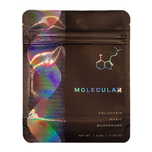 Load image into Gallery viewer, MOLECULAR | 3.5g Mylar Bags | Child Resistant | Magic Mushroom 8th Packaging