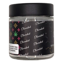 Load image into Gallery viewer, ELEVATED | 28g Concentrate Container | Clear | Child Resistant Glass Jar | 3oz
