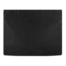 Load image into Gallery viewer, MATTE BLACK | 112g Mylar Bags | Resealable QP Barrier Bag Packaging | 112 Gram