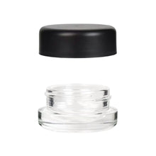 Load image into Gallery viewer, 7mL CLEAR Glass Jar | Child Resistant Concentrate Container