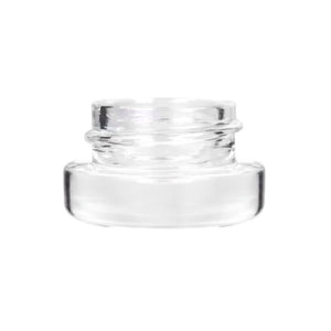 5mL CLEAR Glass Jar | Child Resistant Concentrate Container