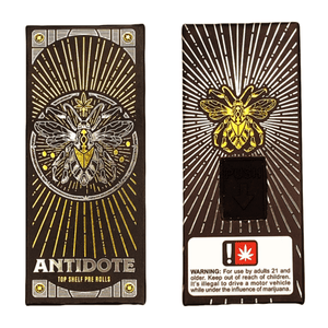 ANTIDOTE | Pre-Roll 109mm Packaging | 109mm 3 Pack Boxes | Child Resistant
