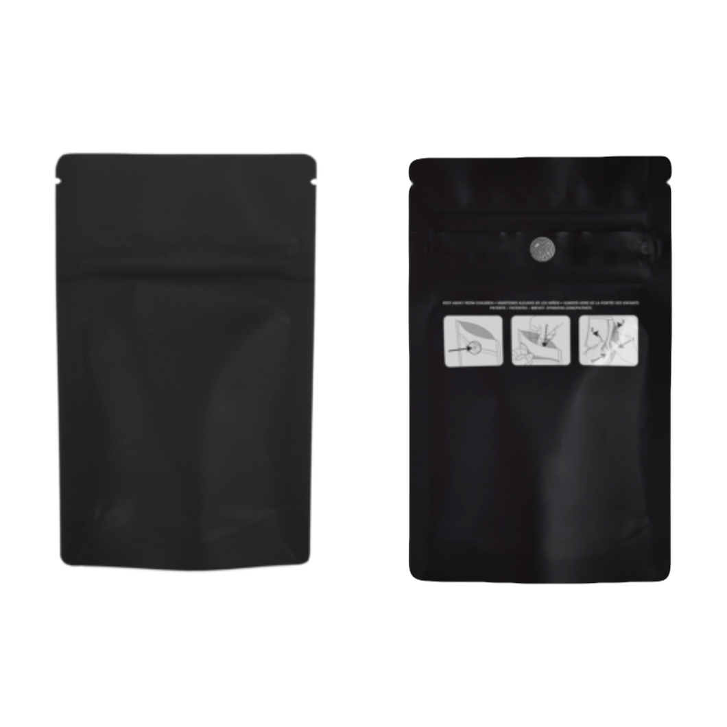 BLACK Disposable Vape Bags | Child-Resistant | 3.62" x 5.86" | Creative Labz: Packaging Solutions BLACK Disposable Vape Bags | Child-Resistant | 3.62" x 5.86" | Creative Labz: Packaging Solutions