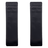 BLACK | Disposable Packaging Bags | Resealable Barrier Mylar Bag  | 2.5