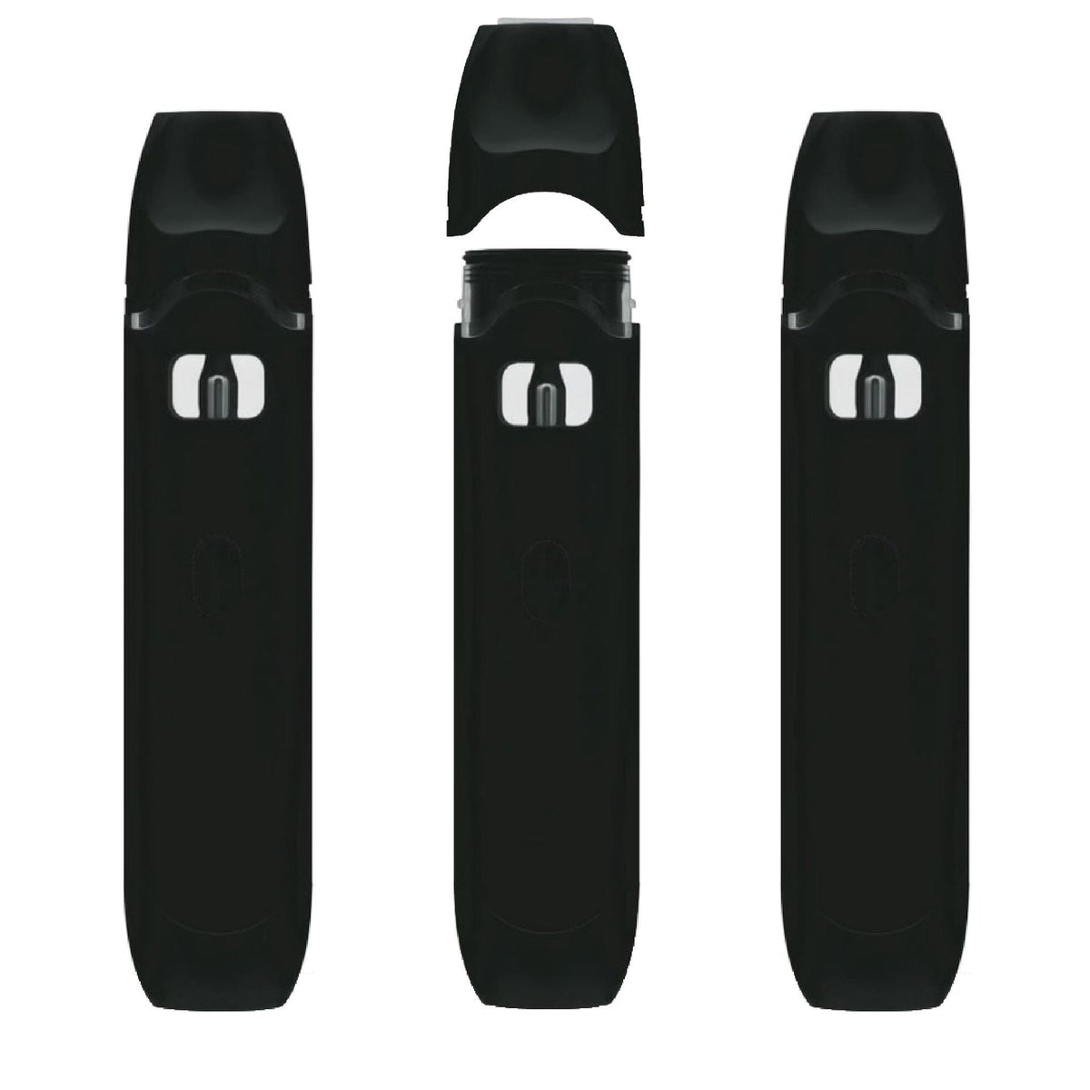 discount code for pure vape BLACK | Disposable Vape Cartridge | 1 mL Window Tank | Pre-Heat Button