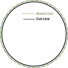 Load image into Gallery viewer, Custom 15mL Concentrate Jar Lid Vinyl Stickers | 2&quot;