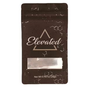 ELEVATED | 28g Mylar Bags | Resealable oz. Barrier Bag Packaging 28 Gram