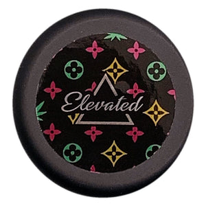 ELEVATED | 5mL Black Glass Jar | Child Resistant Concentrate Container