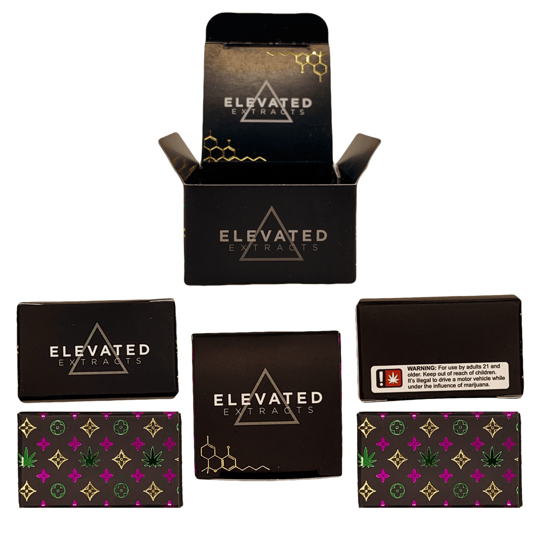 ELEVATED | Concentrate Container Box | Jar Packaging 5mL-7mL