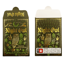Load image into Gallery viewer, NIGHT OWL | Concentrate Packaging | Extract Shatter Envelope | 2.25”x3.25”