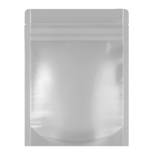 Load image into Gallery viewer, GOLD/CLEAR | 3.5g Mylar Bags | Resealable 8th Barrier Bag Packaging 3.5 Gram