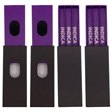 Load image into Gallery viewer, INDICA | Pre-Roll Packaging | 109mm 3 Packs Boxes | Child Resistant