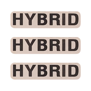 HYBRID Labeling Sticker | .5 x 2”