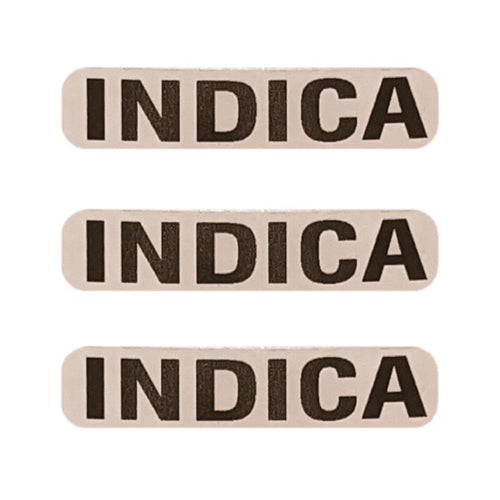 INDICA Labeling Sticker | .5 x 2”