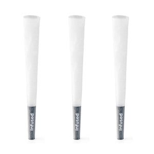 INFUSED Black Crutch | Refined White 109mm Pre-Roll Cones | 1 Gram Kingsize