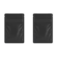Load image into Gallery viewer, MATTE BLACK | 1g Mylar Bags | Resealable Barrier Bag Packaging 1 Gram