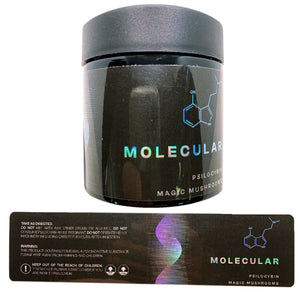jars disposable vape review MOLECULAR | 3.5g Black Glass Jars